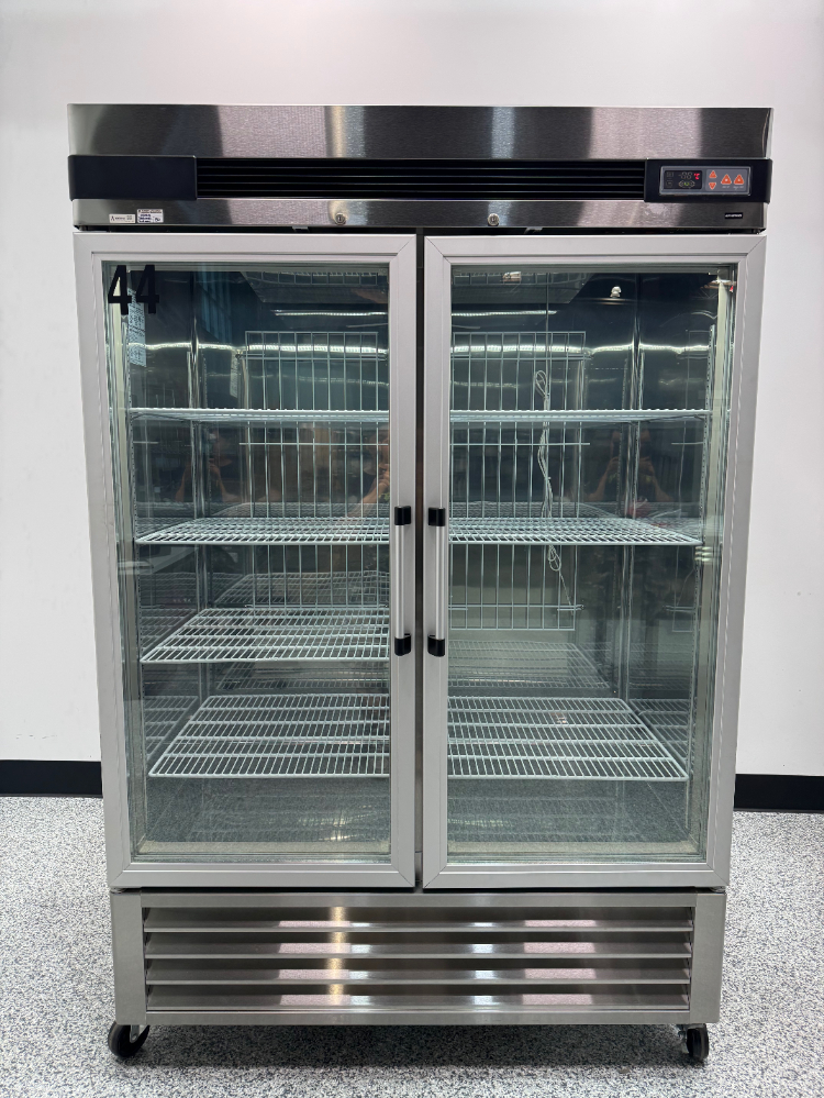 Image of Summit Double Door Stainless Steel Refrigerator